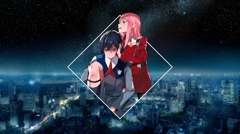 Zero Two (Darling in the FranXX), Darling in the FranXX, Hiro (Darling in the FranXX), anime ...