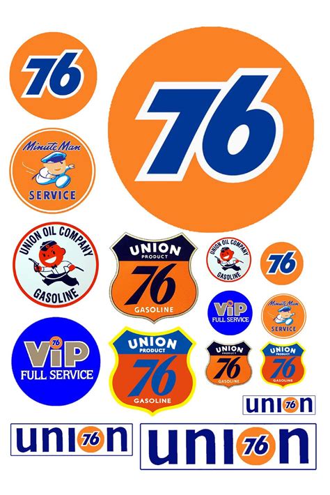 125 G Scale Union 76 Gas Station Signs Vintage Labels Vintage Ads