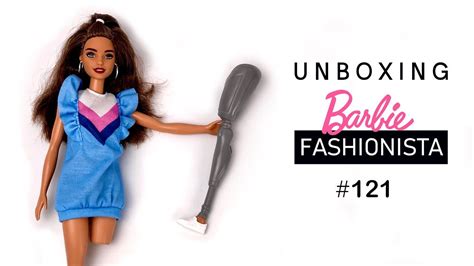Prosthetic Leg Barbie Unboxing Barbie Unboxing Fashionista Brunette Barbie Barbie
