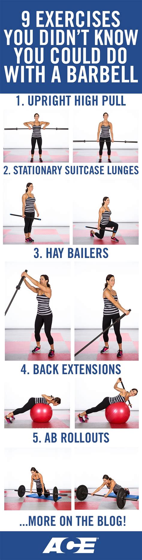 9 Exercises You Didnt Know You Could Do With A Barbell Barbell