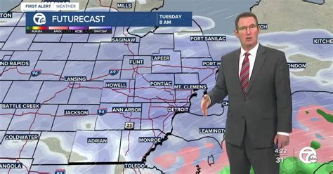 Metro Detroit Forecast Winter Weather Advisory Tonight And Tuesday
