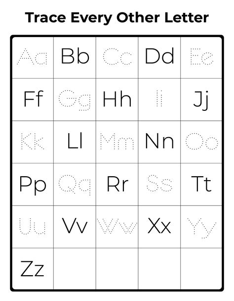 Alphabet Chart Upper And Lower Case Uppercase And Lowercase Alphabet