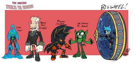 Stealth Characters 6 By Codesonicthehedgehog On Deviantart