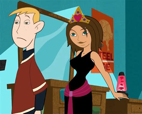 Bonnie Rockwaller And Ronald Stoppable Kim Possible Drawn By Gagala