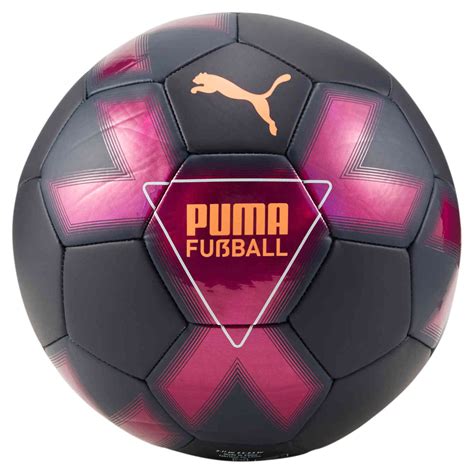 Puma Cage Practice Soccer Ball Deep Orchid And Neon Citrus Soccer Master