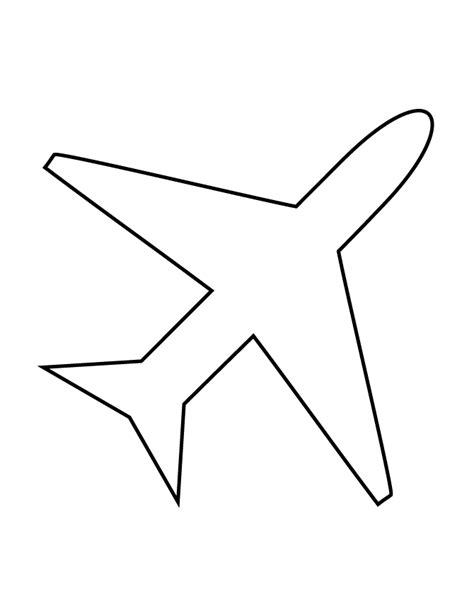 Airplane aircraft airport transport aviation travel tourism sky aeronautical cloud plane cloudy fly sea clear sky airline beach flight seashore. Airplane Cutout Free : Unfinished Cutout, Wooden Shape ...