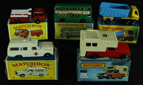 Lot Of 8 Vintage 1970s Matchbox Cars In Original Boxes Pristine Auction