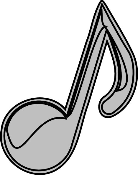 Silhouette Music Notes Clipart Best