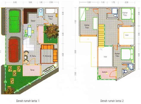 Desain Rumah 2 Lantai di Lahan Trapesium | Rumah dan Gaya Hidup | Rumah.com