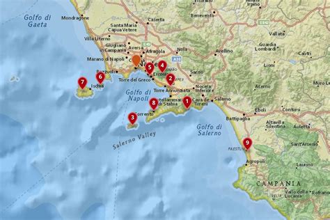 Napoli Map 12 Top Tourist Attractions In Naples And Easy Day Trips