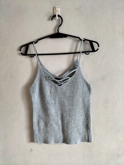 American Eagle Ribbed Top On Carousell
