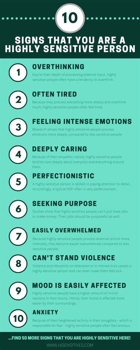 60 Signs That You Are A Highly Sensitive Person Highly Sensitive