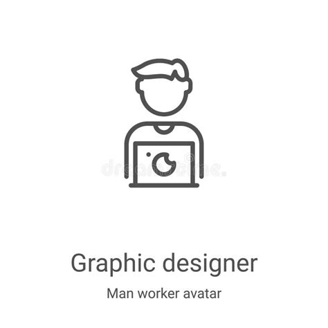Graphic Designer Icon Vector From Professions And Occupation Collection