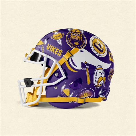 This helmet ornament is perfect for minnesota vikings fanatics. Minnesota Vikings Helmet on Behance