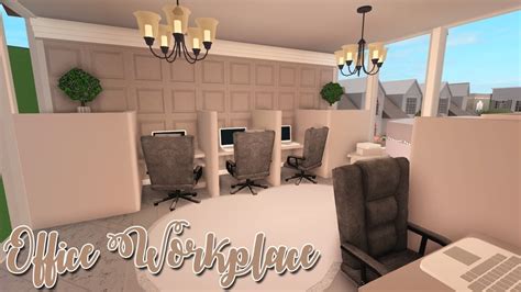Cool house designs for bloxburg roblox ideas 1 floor plans good. Bloxburg: Office Workplace (3 Floors) - Interior ...