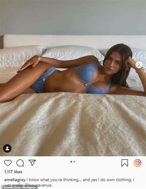 Amelia Hamlin Turns Up The Heat In Lingerie On Instagram After Recently