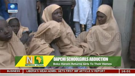 Boko Haram Returns Dapchi Schoolgirls Network Africa Youtube