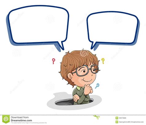 A Boy And Call Out Stock Photo Image 29373580
