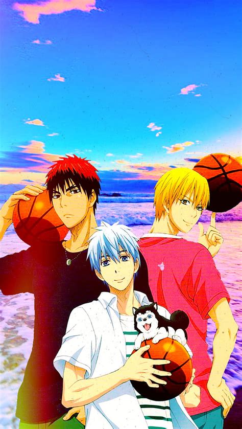 Kuroko No Basket Cloud Sky Animé Taiga Kagami Kuroko Basket Manga