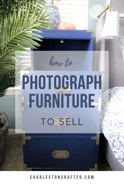 How To Photograph Furniture To Sell