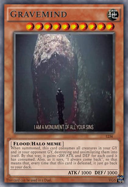 Gravemind Iam A Monument Of All Your Sins Meme Halo Universe