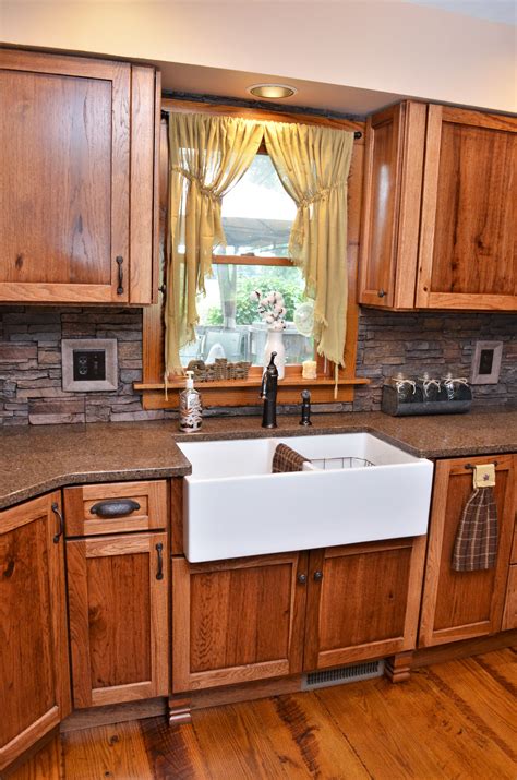 But installing one is a rather different project than hooking up. Bailey's Cabinets, Nantucket, Double Bowl Fireclay Apron ...