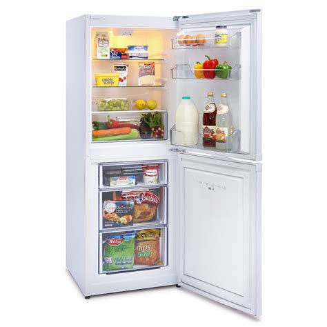 User manual for your built in fridge freezer hrci5050 before use, please read and follow all the safety rules and operating instructions. Montpellier MFF152W Frost Free Combi Fridge Freezer