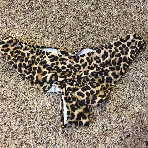 Leopard Bikini Bottoms From Victorias Secret Leopard Bikini Bottoms Bikini Bottoms Bikinis