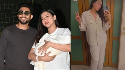 gauahar khan loses 10 kgs in 10 days after embracing motherhood says 6 more to go see pic