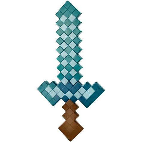 Minecraft Diamond Sword Roleplay Toy Mattel Toywiz