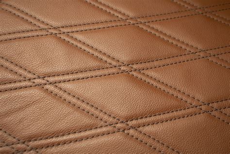 Quilted Brown Leather Photo Free Brown Image On Unsplash