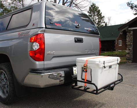 Vehicle Backpack Truck And Suv Rear Hitch Mount Cooler Rack
