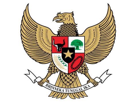 Makna bhinneka tunggal ika, jati diri bangsa indonesia yang sesungguhnya. Logo Garuda Bhinneka Tunggal Ika vektor - BERBAGI LOGO