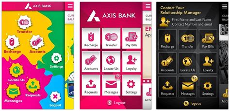 Sometimes banks require customers to use different codes for different types of transactions, or depending on which branch of the. Axis Mobile Banking app 2.0 to reach out to 15lakh ...