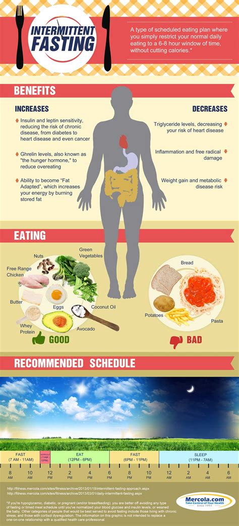 Intermittent Fasting Infographic Diet Fasting Health The Epoch