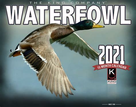 2021 Waterfowl Calendar The King Company