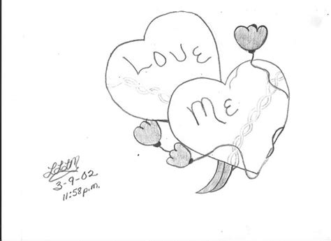 See more ideas about heart pencil drawing, heart tattoo, music drawings. love heart drawings in pencil