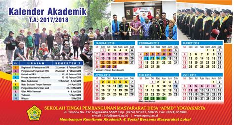 04 s/d 06 juli 2018 pukul. KALENDER AKADEMIK T.A. 2017/2018 - Sekolah Tinggi ...