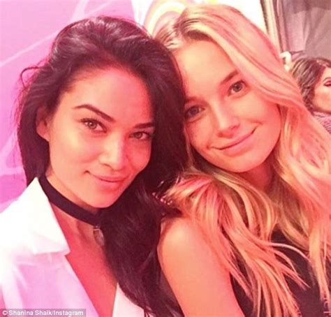 Shanina Shaik Stuns In A Plunging White Dress At The Amfar Paris Dinner