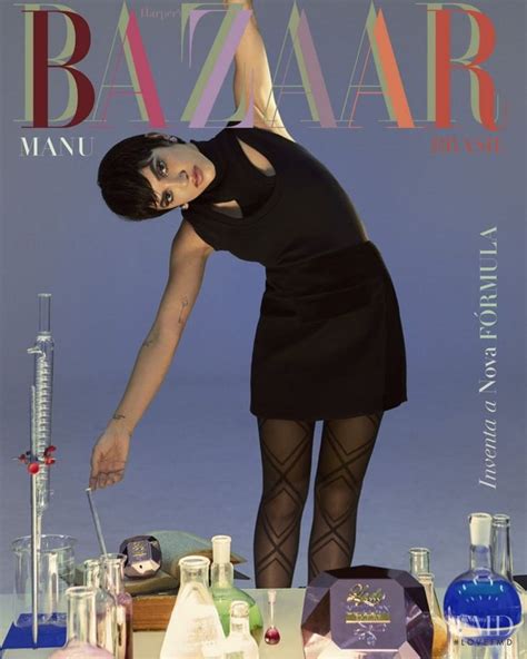 Cover Of Harpers Bazaar Brazil With Manu Gavassi August 2020 Id