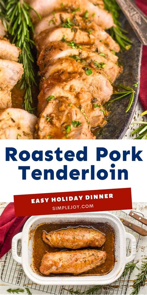 Marinated Pork Tenderloin Simple Joy
