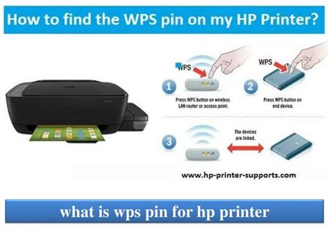 Ppt How To Find The Wps Pin On My Hp Printer Hp Printer Support