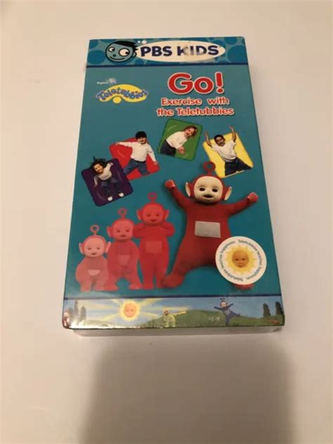 Teletubbies Vhs Go Exercise With The Teletubbies 1495 Picclick