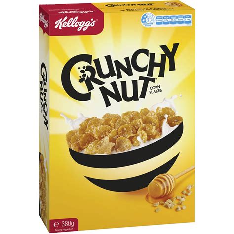 Kellogg S Crunchy Nut Corn Flakes Breakfast Cereal 380g Woolworths