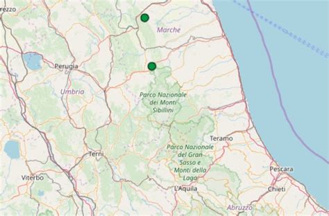 Terremoto oggi Marche 4 maggio 2019, scossa M 2.1 provincia Macerata