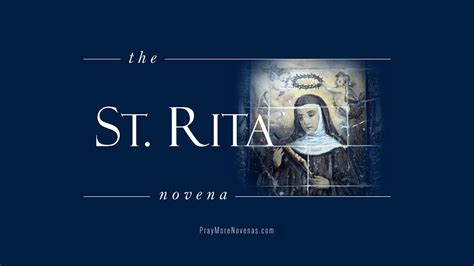 Day 5 St Rita Novena 2020 Youtube