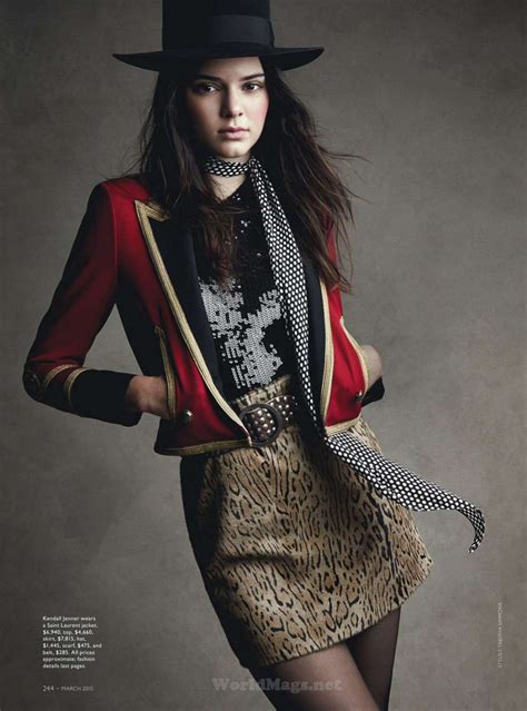 Kendall Jenner In Vogue Magazine Australia March 2015 Issue Hawtcelebs