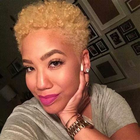 15 Fly Haircut Ideas After Your Big Chop Blonde Natural Hair Twa