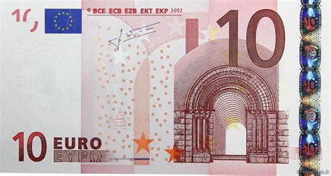 10 Euro Europa 2002 €11020 B910541 Banknotes