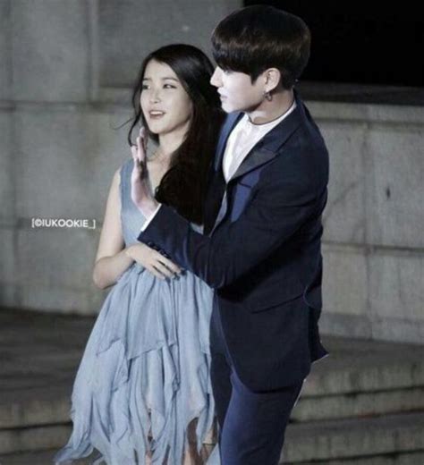 I love someone who loves me back. Jungkook and IU | Kpop, Imagens